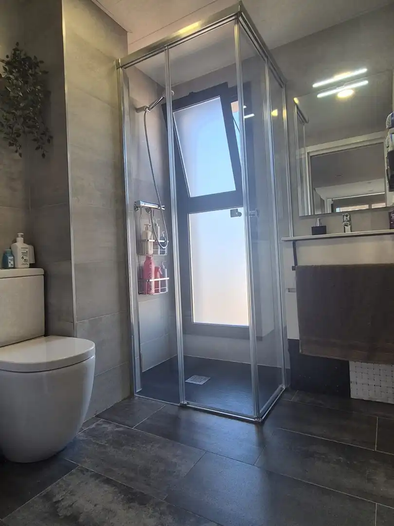 Bathroom of Attic for sale in Cubelles  with Air Conditioner and Terrace