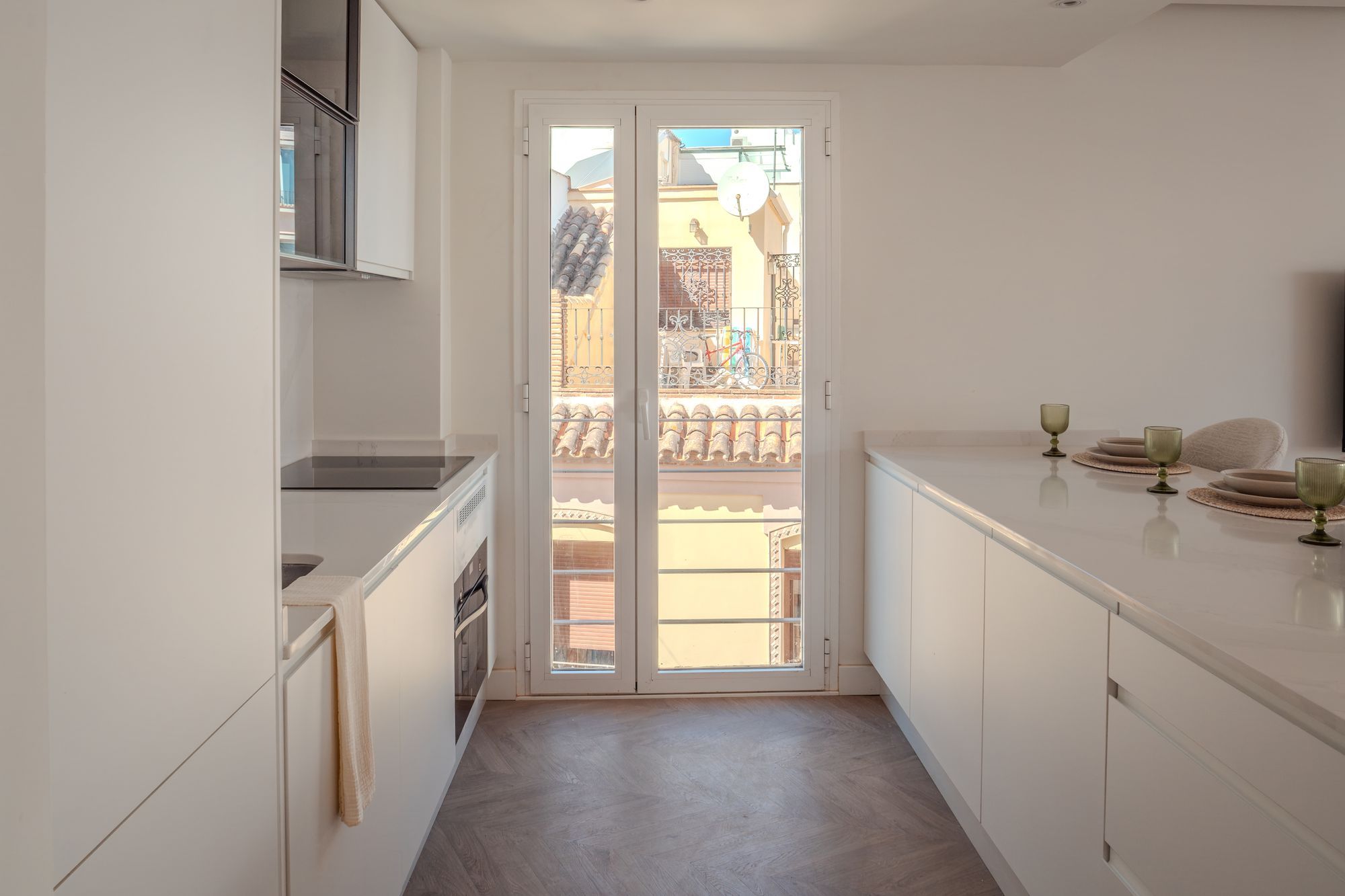 Kitchen of Apartment for sale in Estepona  with Balcony