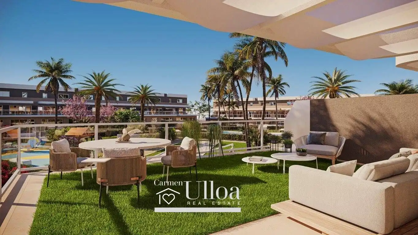 Terrace of Ground floor for sale in Monforte del Cid  with Air Conditioner, Heating and Private garden