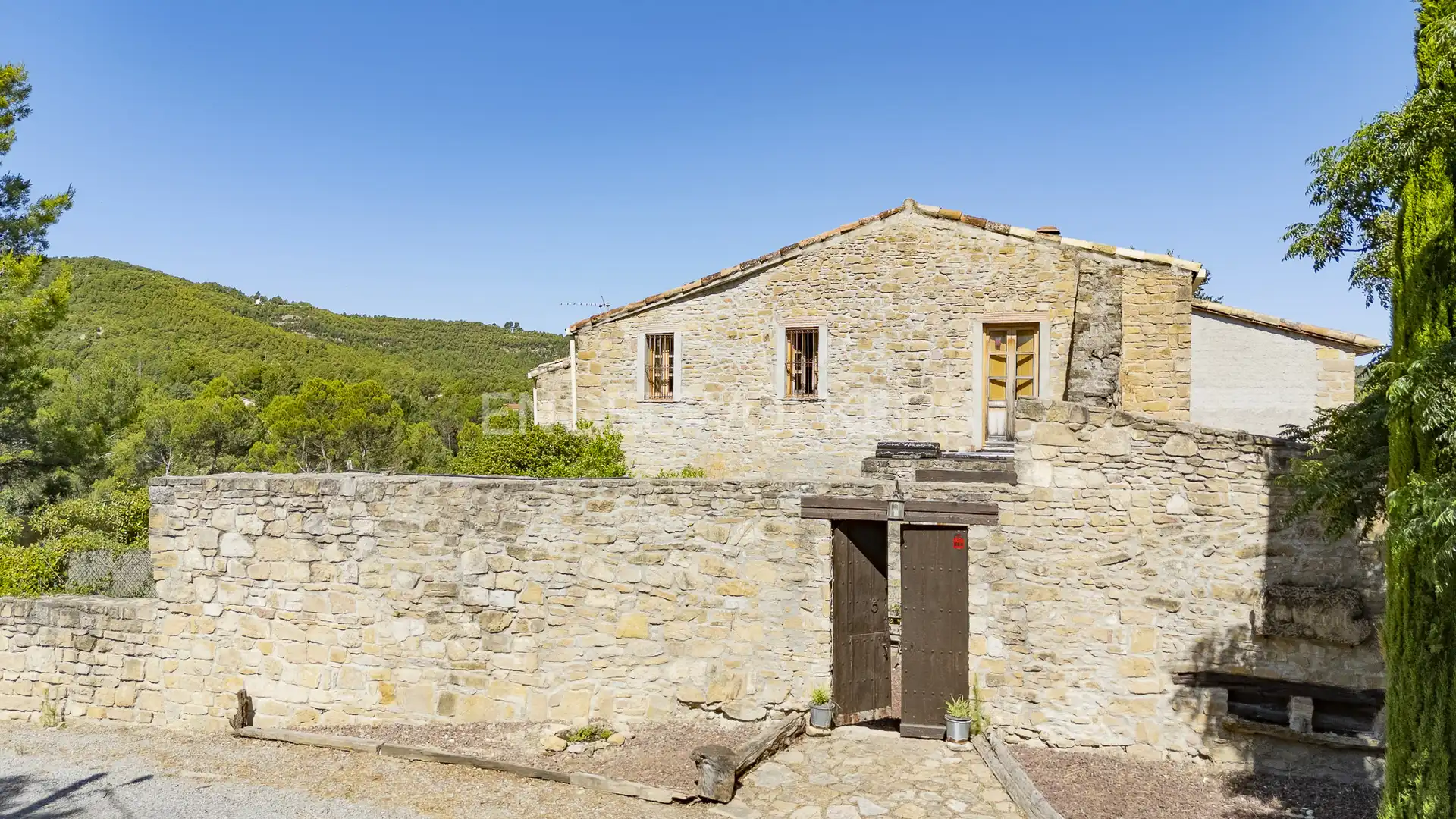 Exterior view of Country homes for sale in Castellbell i el Vilar  with Heating, Private garden and Swimming Pool