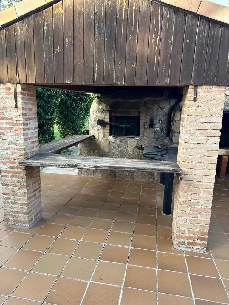 Terraza de Finca rústica en venta en Tomelloso con Aire acondicionado, Jardín privado y Terraza