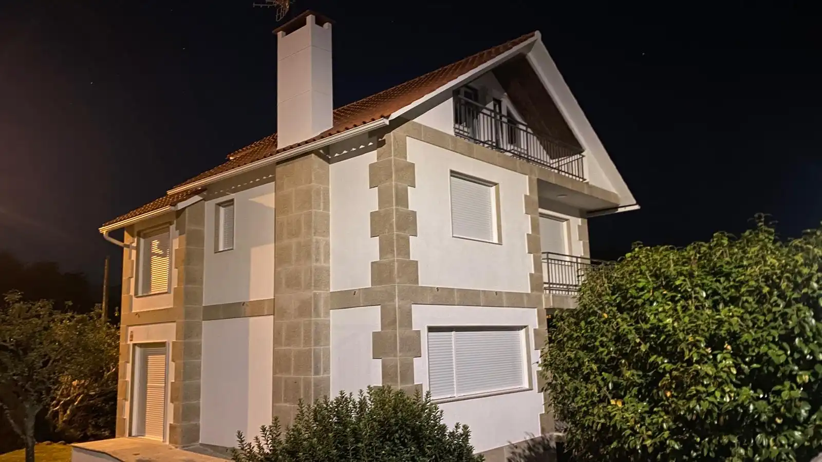 Vista exterior de Casa o chalet de alquiler en Baiona con Aire acondicionado, Calefacción y Jardín privado