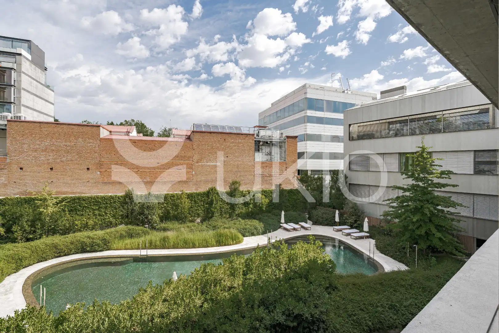 Terrace of Apartments for rent in Madrid  with Heating, Swimming Pool and Furnished