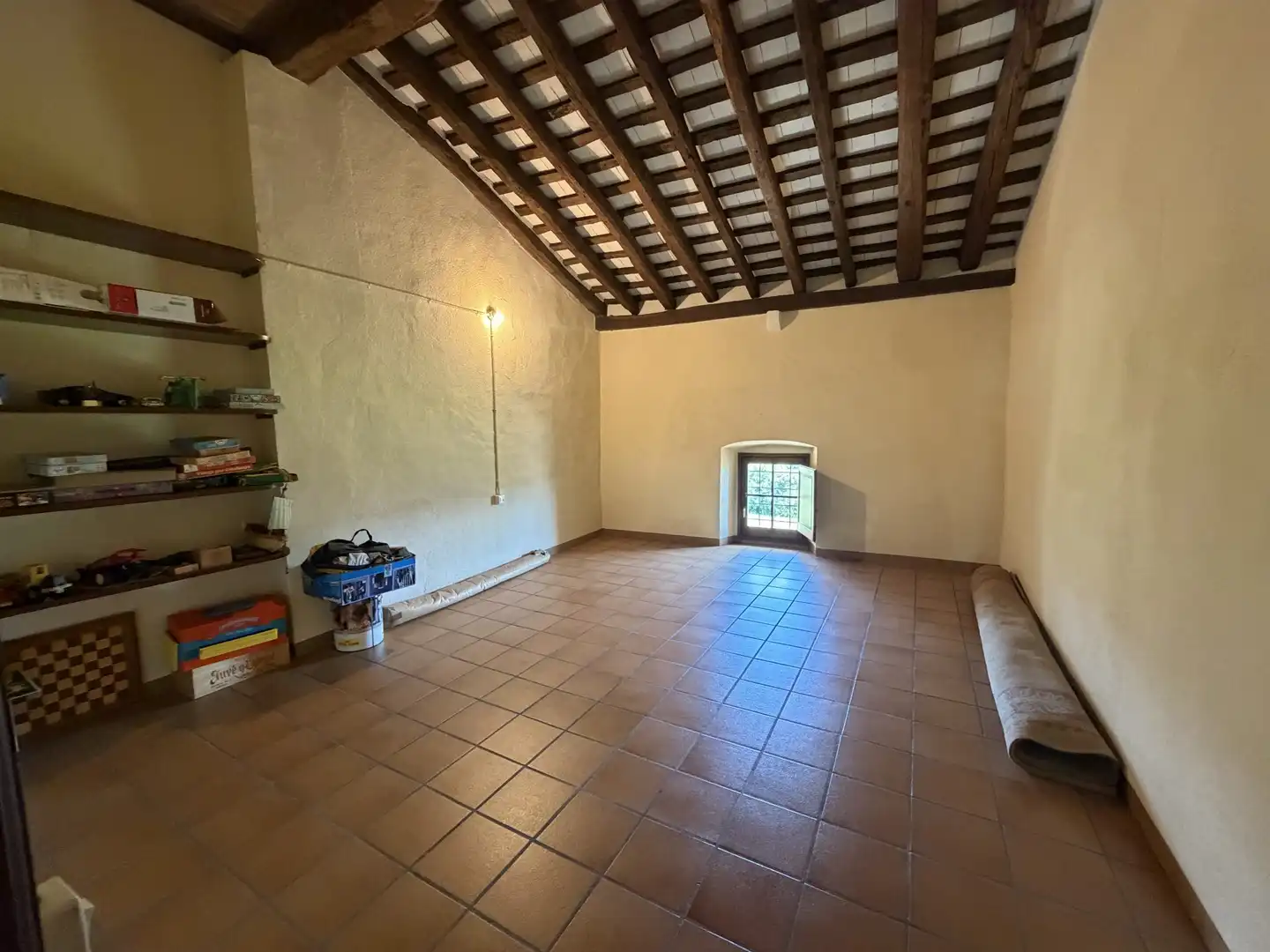 Sala d'estar de Finca rústica en venda en Banyoles amb Calefacció, Terrassa i Traster