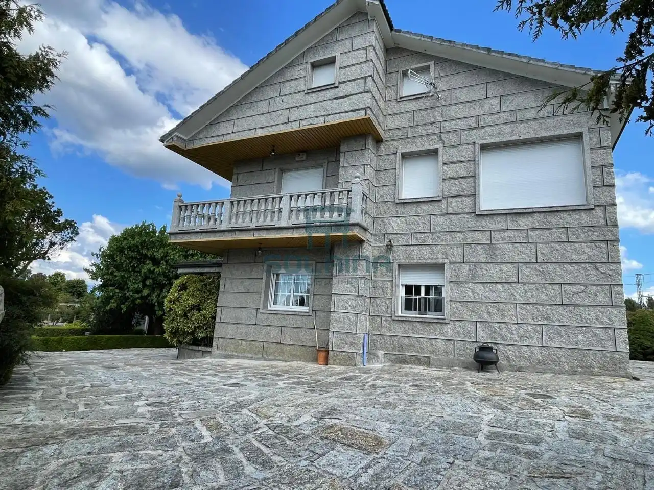 Exterior view of Houses for sale in Ourense Capital   with Heating, Private garden and Terrace