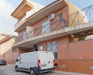 Exterior view of Single-family semi-detached for sale in Jumilla  with Air Conditioner