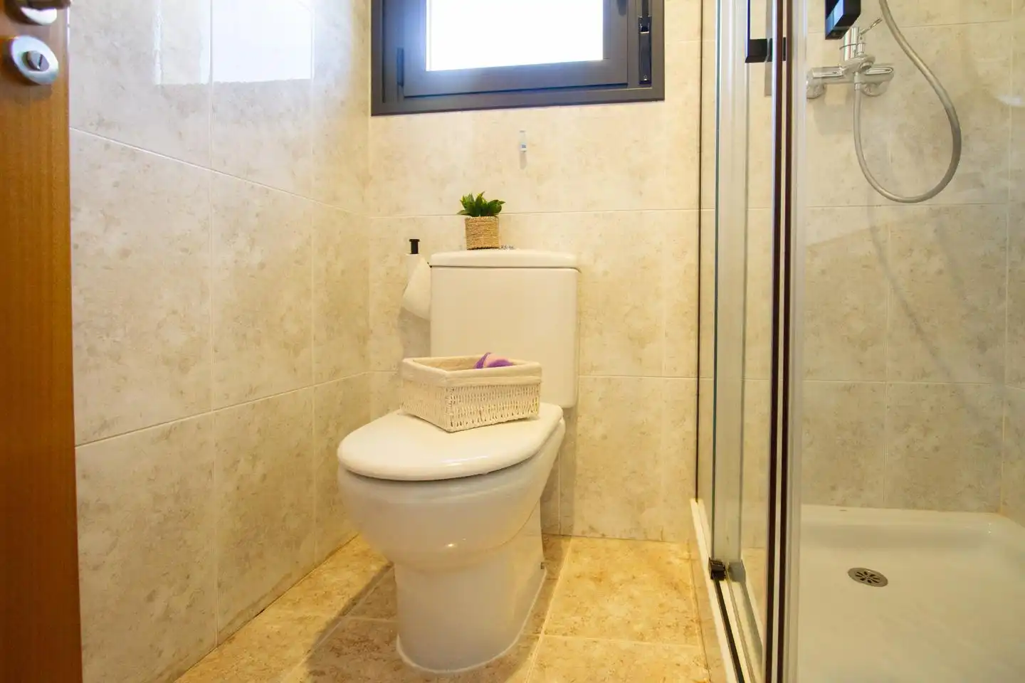 Baño de Casa o chalet en venta en Aoiz / Agoitz con Jardín privado, Terraza y Amueblado