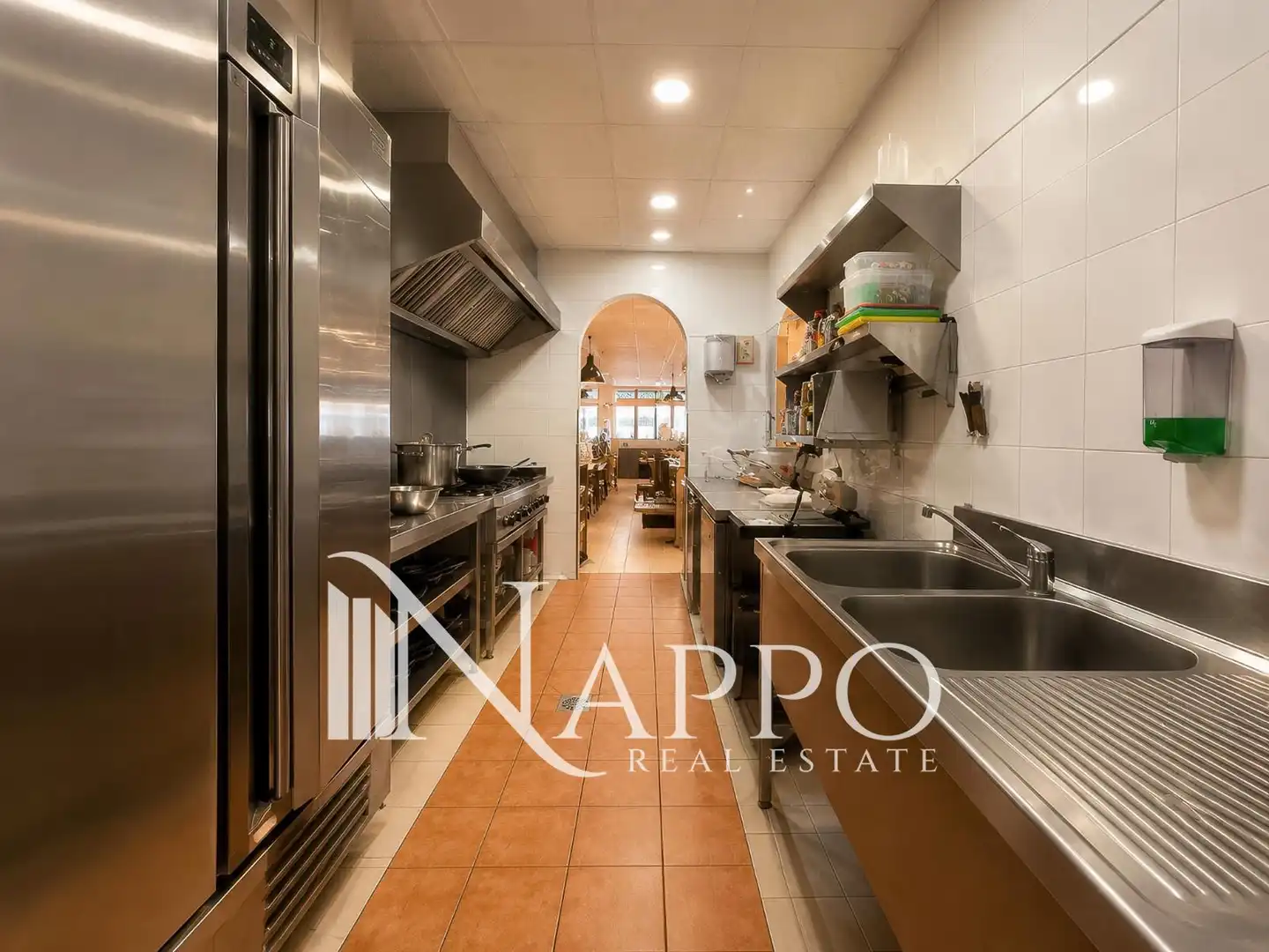 Cocina de Local en traspaso en  Palma de Mallorca con Aire acondicionado, Terraza y Internet