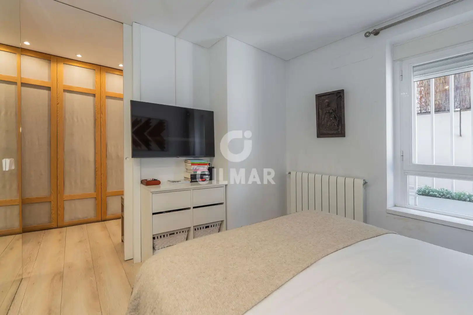 Bedroom of Flat for sale in Madrid  with Heating and Storage room