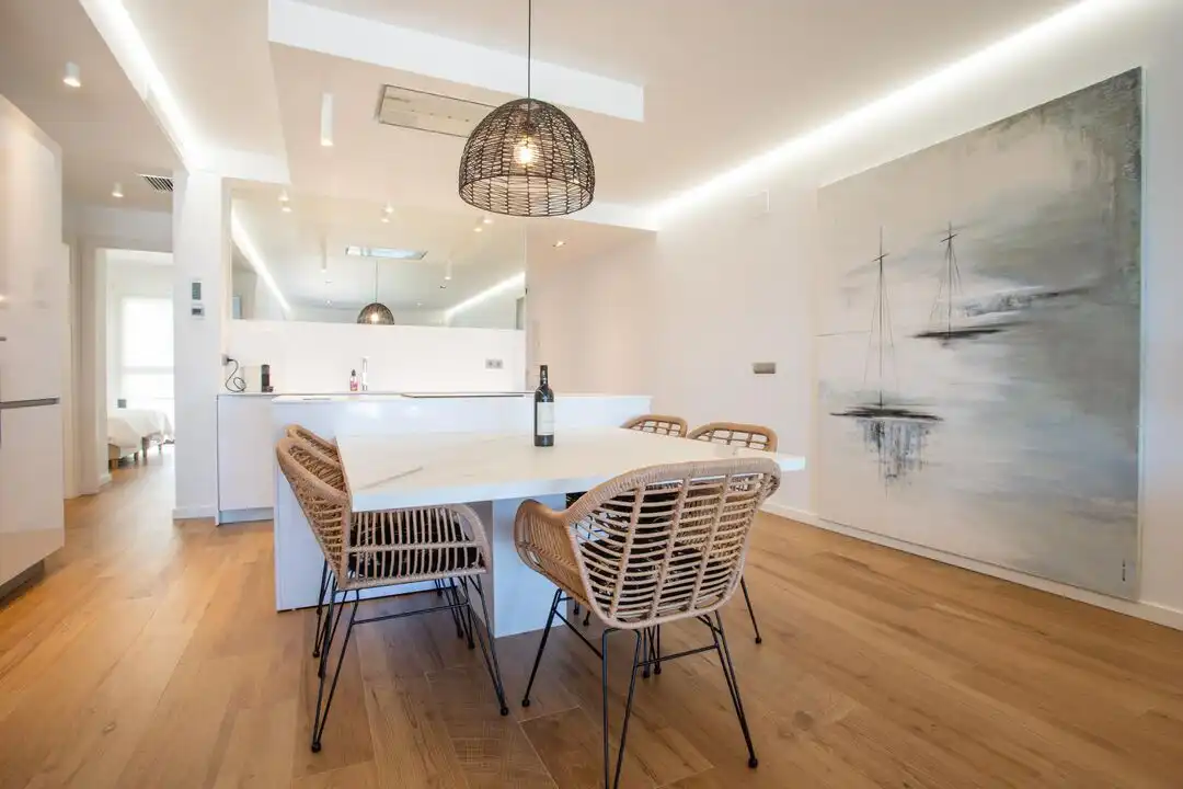 Dining room of Duplexes for rent in La Alcaidesa  with Air Conditioner, Heating and Private garden