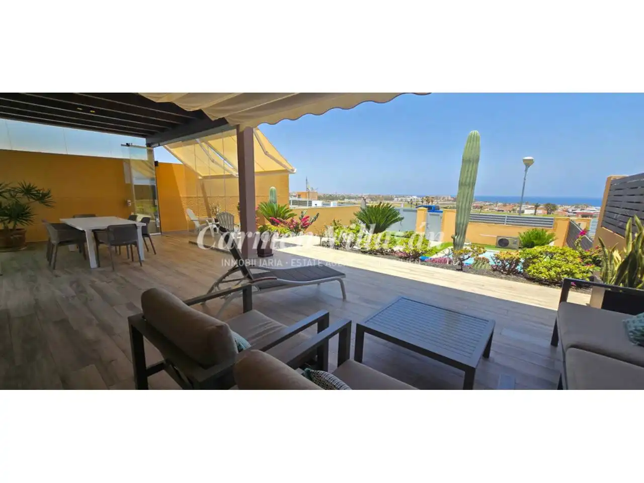 Terrassa de Casa o xalet en venda en Antigua amb Jardí privat, Terrassa i Moblat