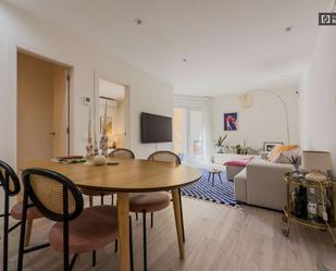 Sala d'estar de Apartament per a compartir en  Barcelona Capital amb Aire condicionat, Calefacció i Terrassa