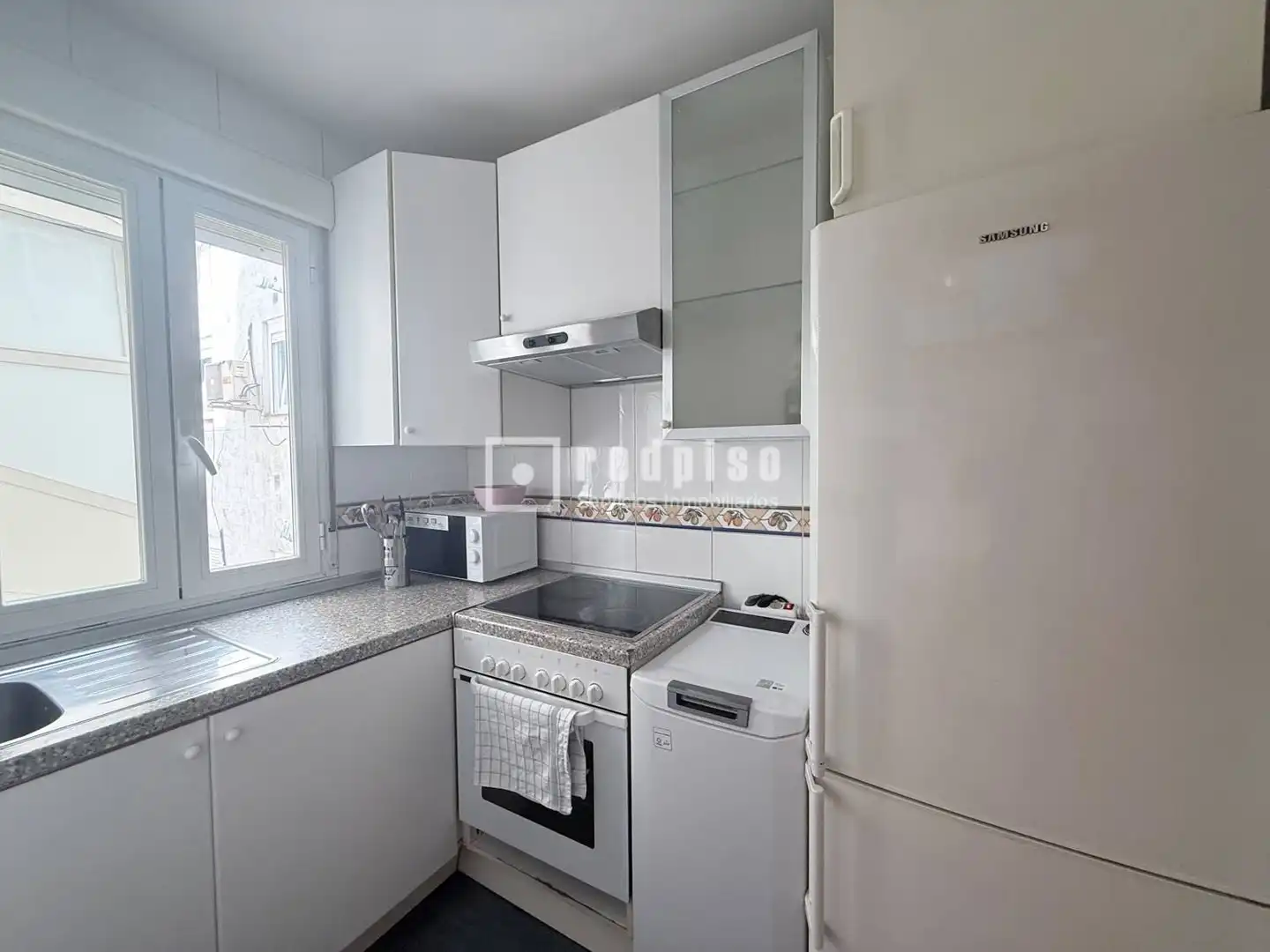 Cocina de Piso de alquiler en Madrid con Calefacción