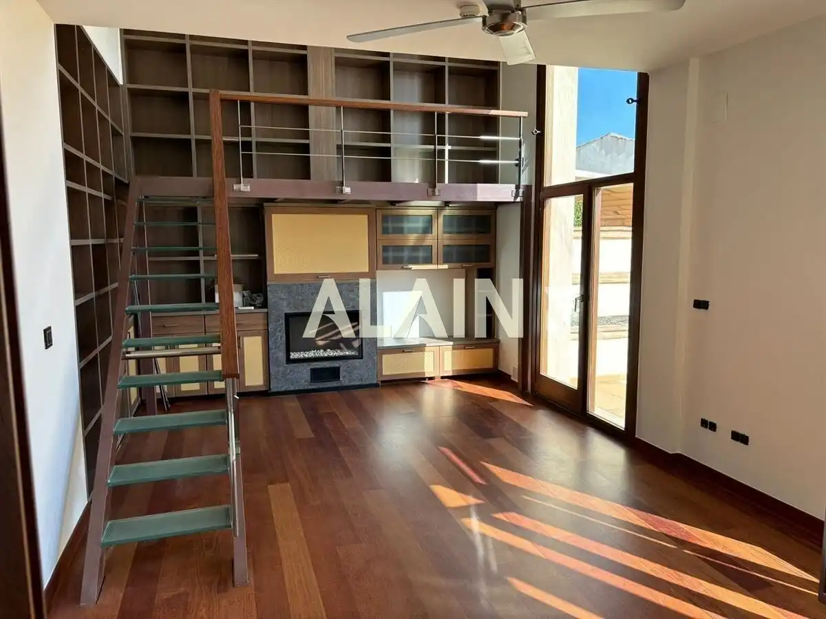 Sala de estar de Casa o chalet en venta en L'Alfàs del Pi con Calefacción, Jardín privado y Terraza