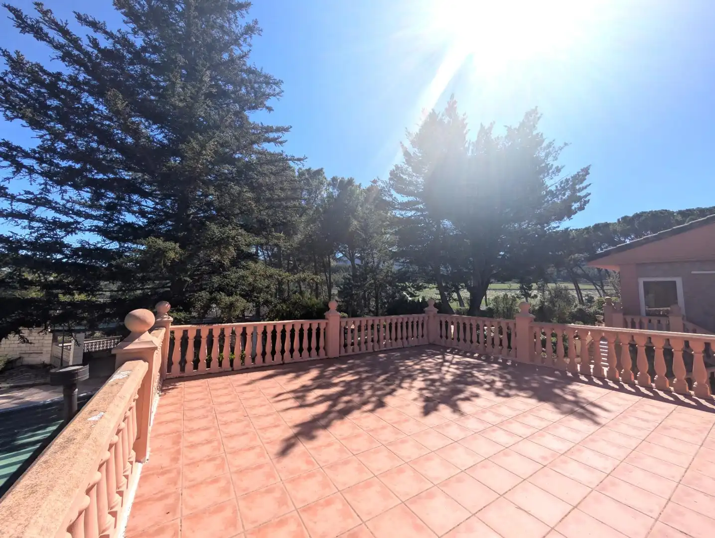 Terrasse von Haus oder Chalet zum Verkauf in Alcoy / Alcoi mit Klimaanlage, Heizung und Privatgarten