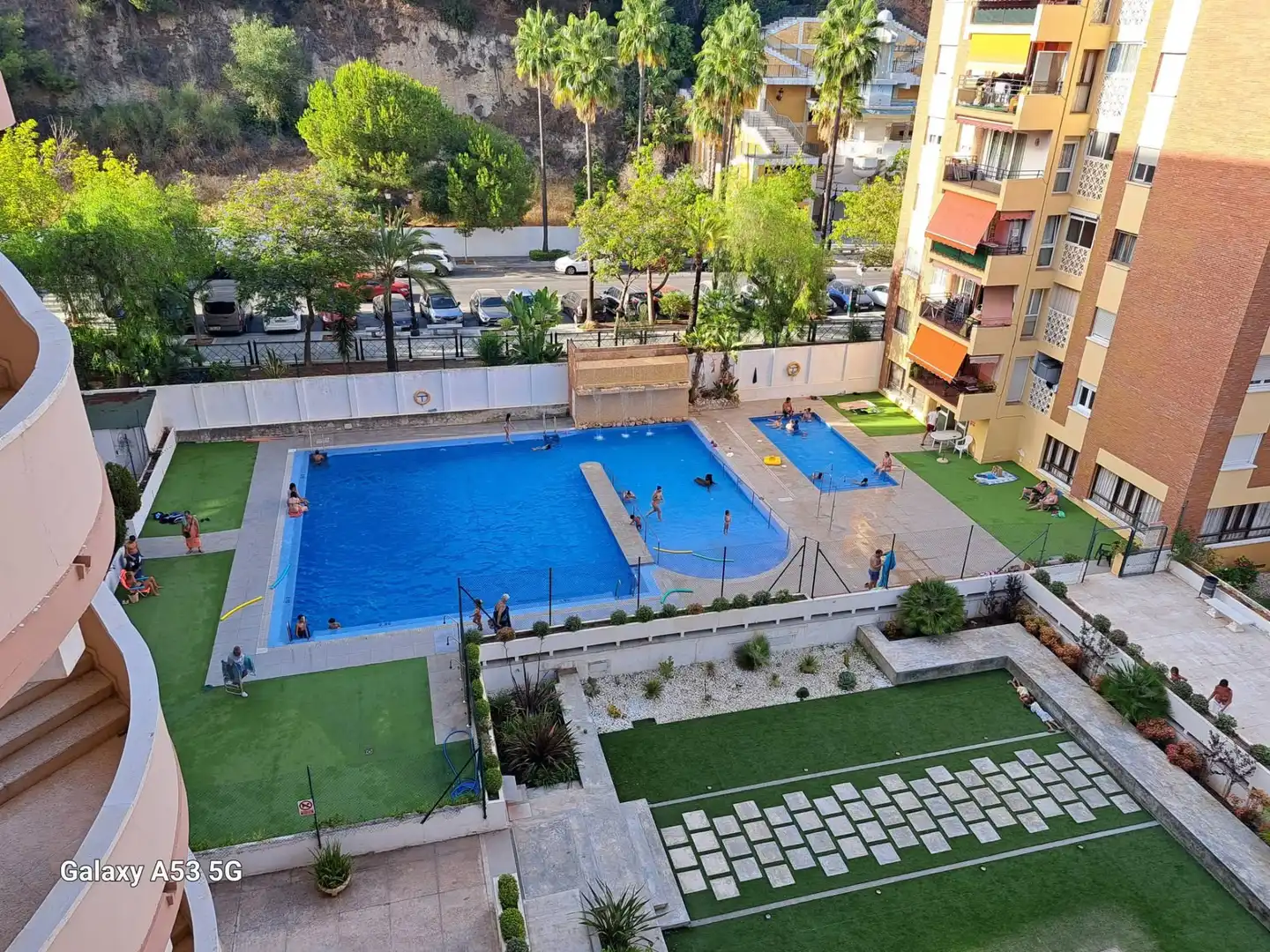 Piscina de Apartamento de alquiler en Marbella con Calefacción, Terraza y Amueblado