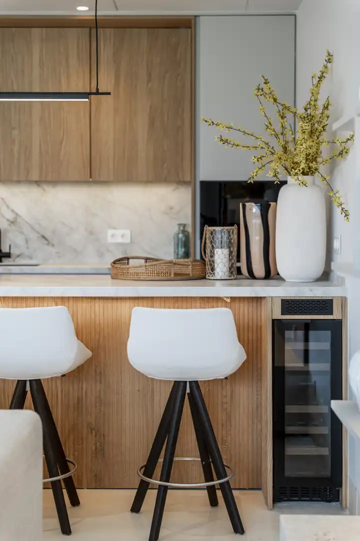 Cocina de Planta baja en venta en Marbella con Aire acondicionado, Jardín privado y Terraza