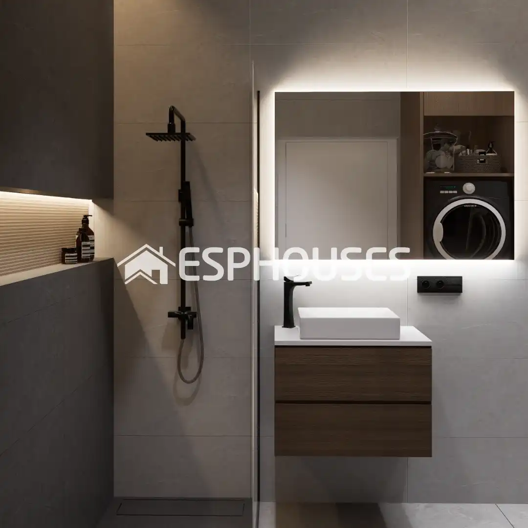 Bathroom of Houses for sale in La Nucia  with Air Conditioner, Swimming Pool and Home automation