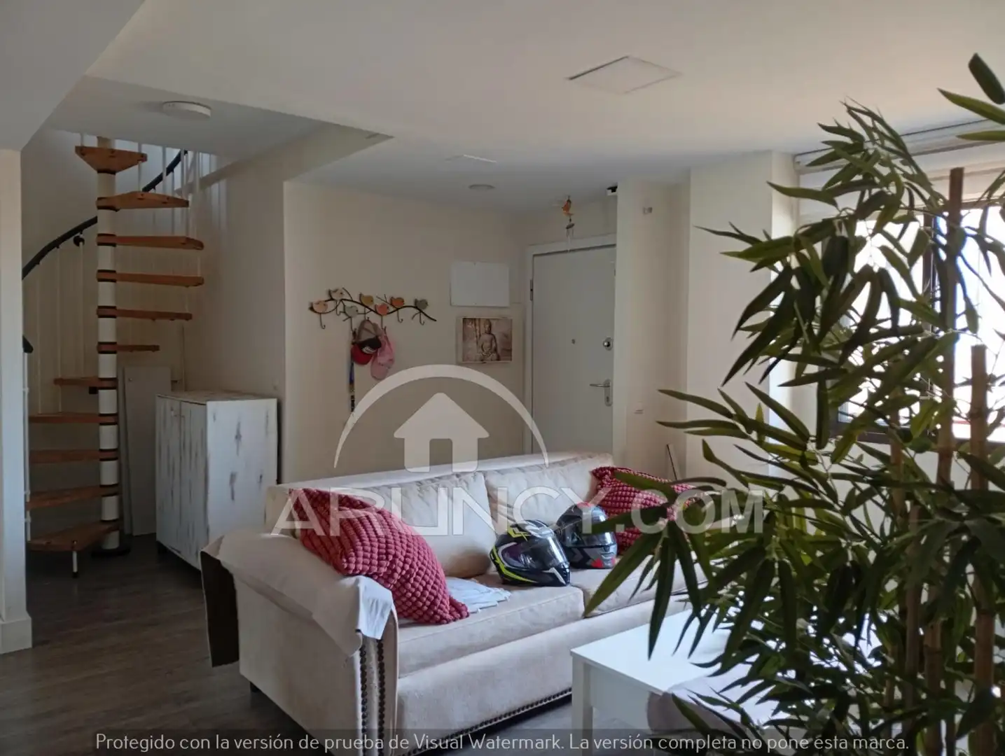 Sala d'estar de Àtic en venda en Alcalá de Guadaira amb Aire condicionat, Calefacció i Jardí privat