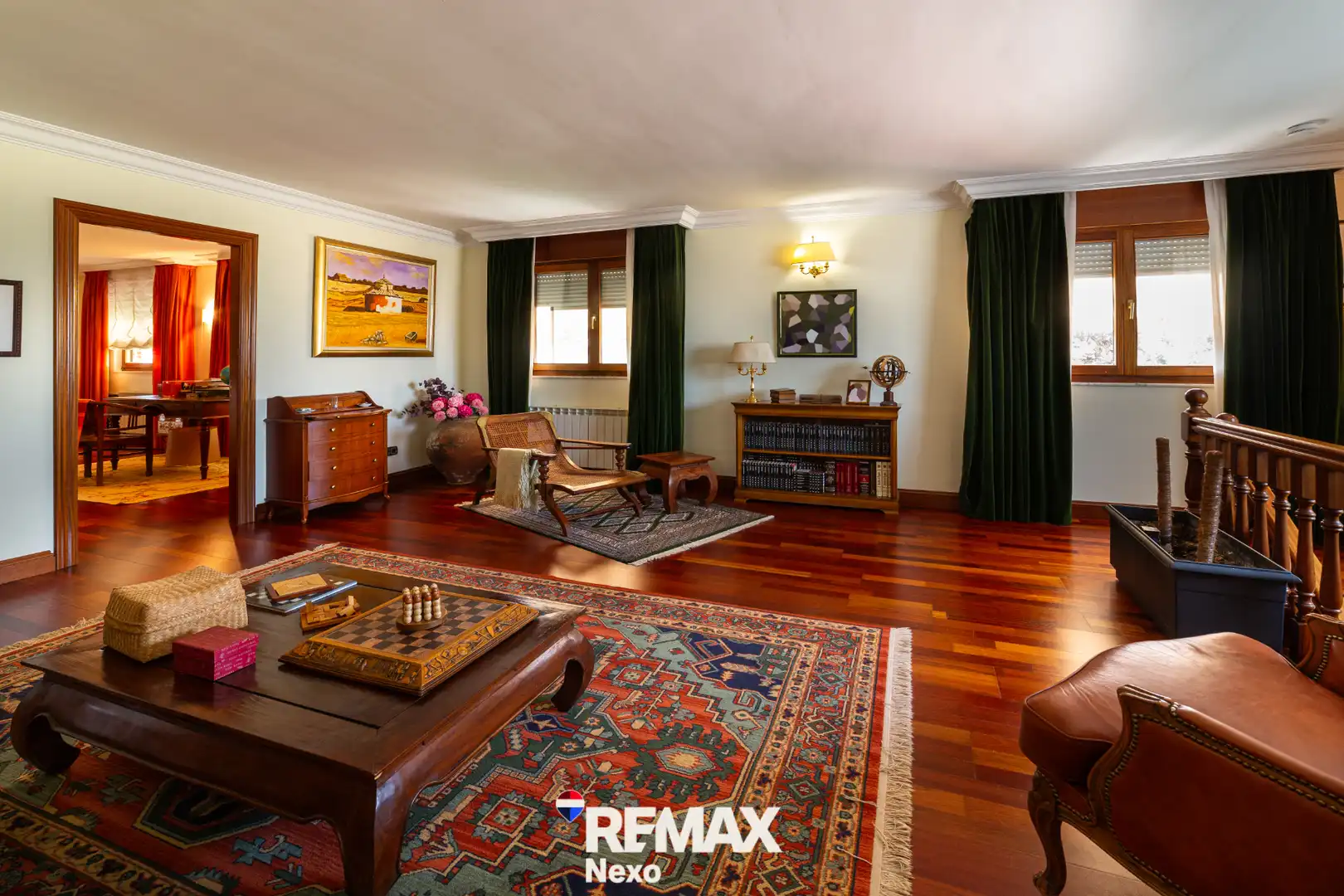 Sala d'estar de Casa o xalet en venda en Renedo de Esgueva amb Aire condicionat, Calefacció i Jardí privat