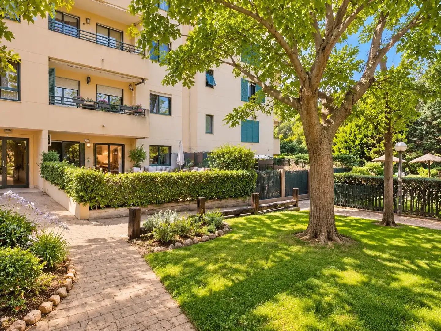 Exterior view of Ground floor for sale in  Palma de Mallorca  with Heating, Private garden and Terrace