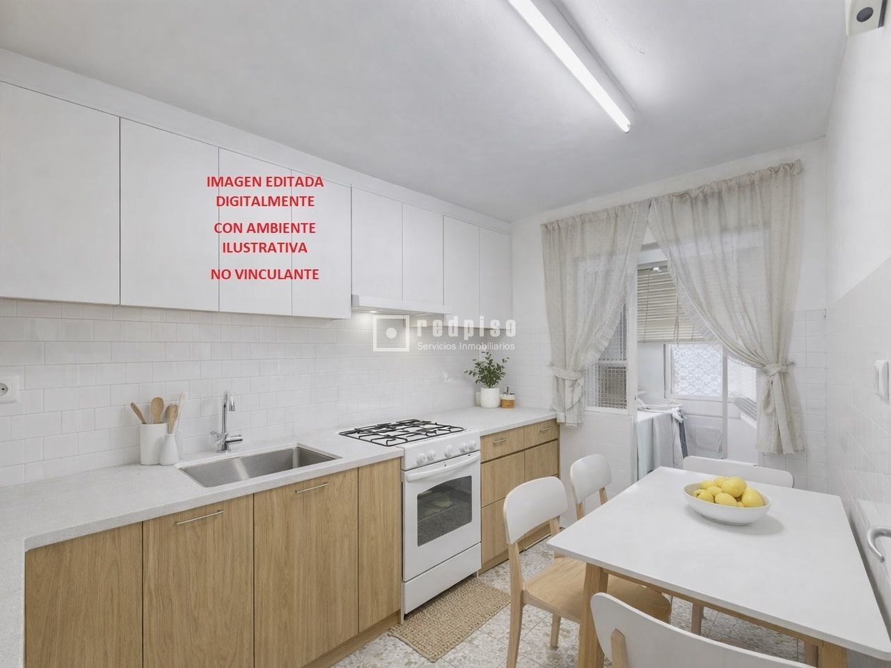 Cuina de Pis en venda en Alcorcón amb Calefacció i Terrassa