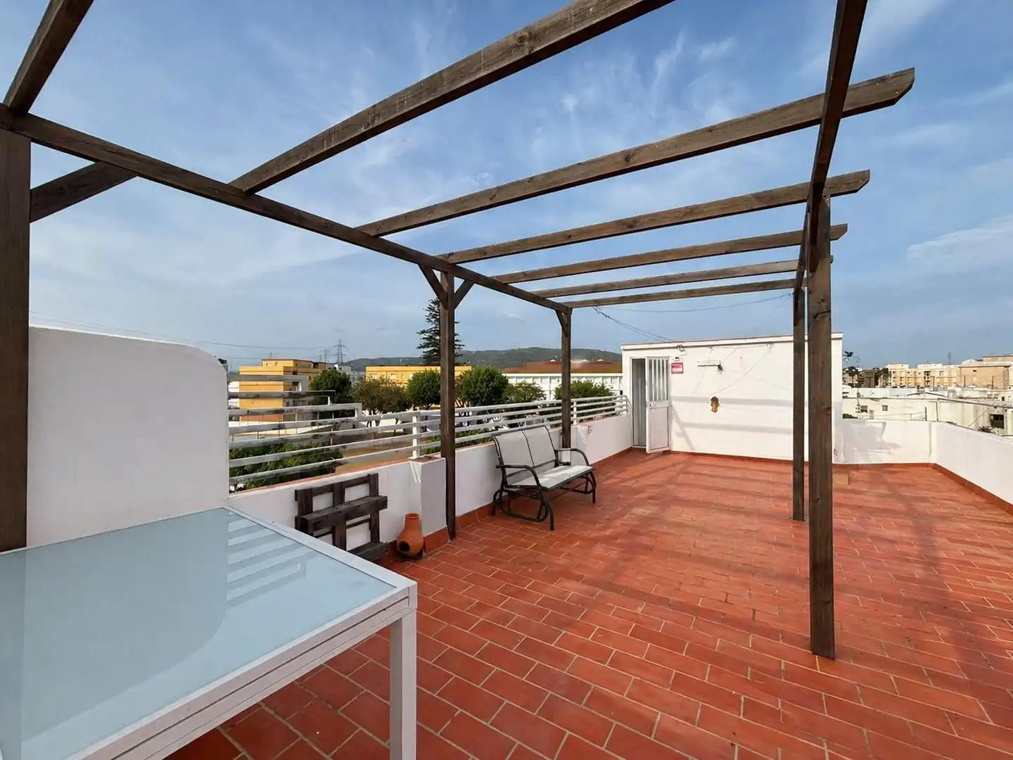 Terraza de Casa adosada en venta en San Roque con Trastero, Amueblado y Alarma