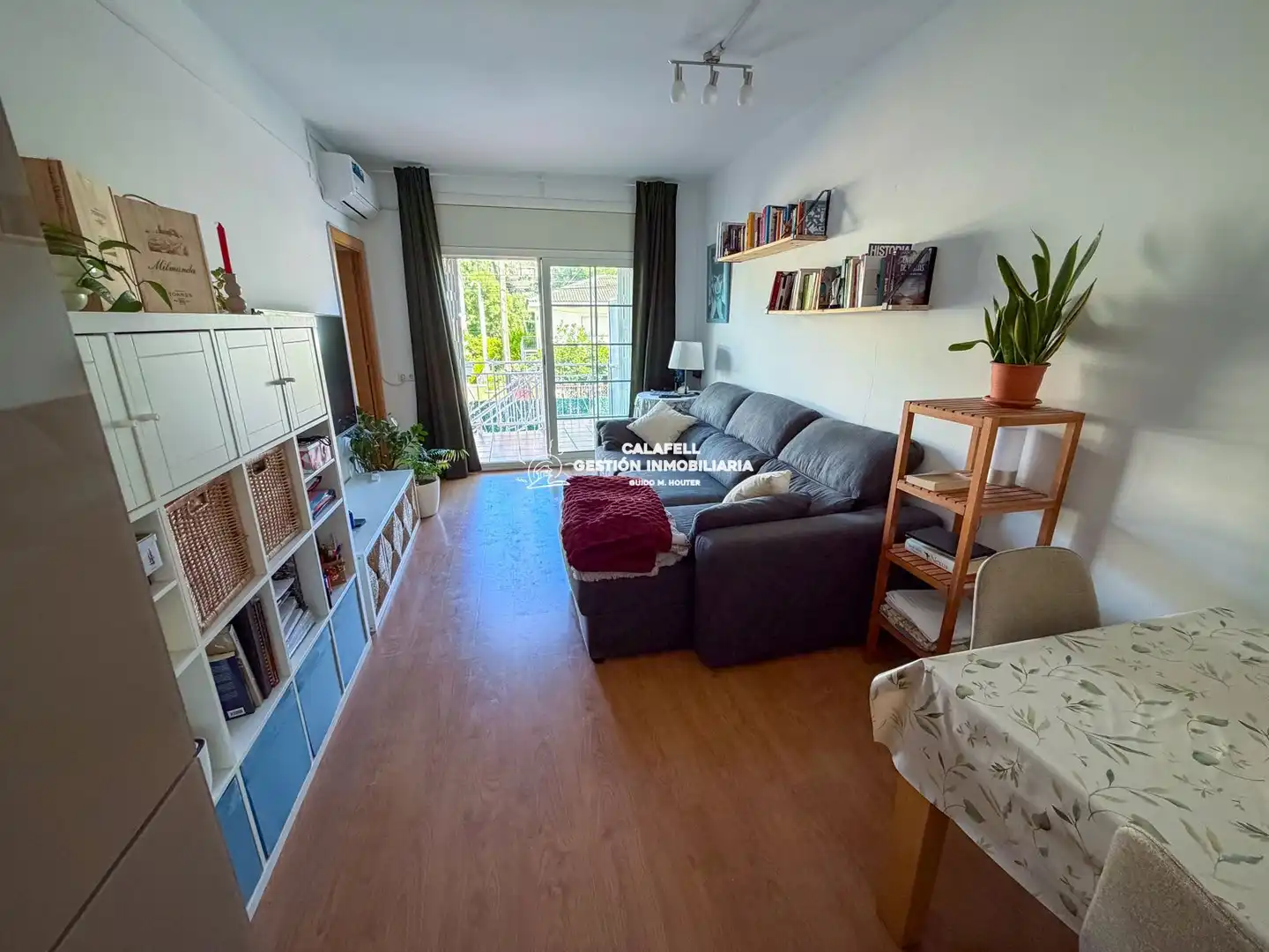 Wohnzimmer von Wohnungen zum Verkauf in Calafell mit Klimaanlage, Heizung und Terrasse