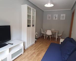 Sala d'estar de Pis de lloguer en Gijón  amb Calefacció i Moblat