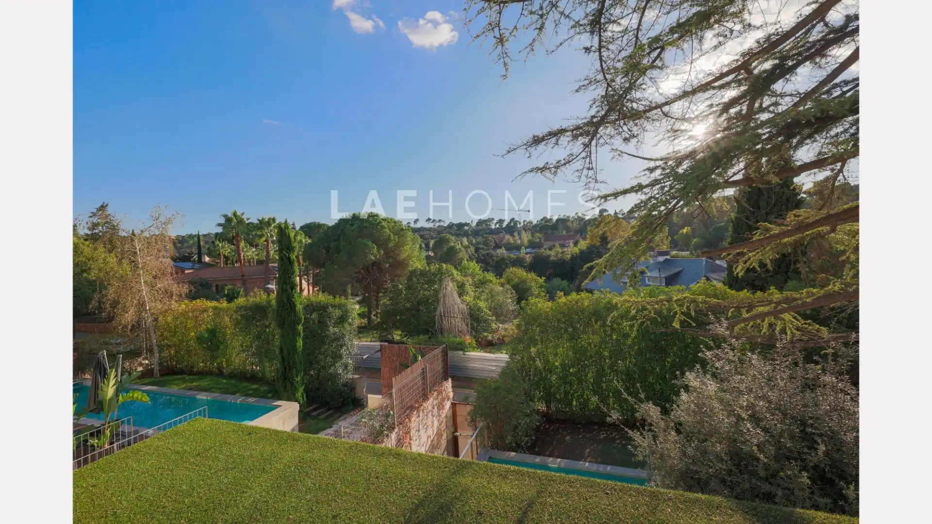 Jardín de Casa o chalet en venta en Sant Cugat del Vallès con Aire acondicionado, Calefacción y Jardín privado
