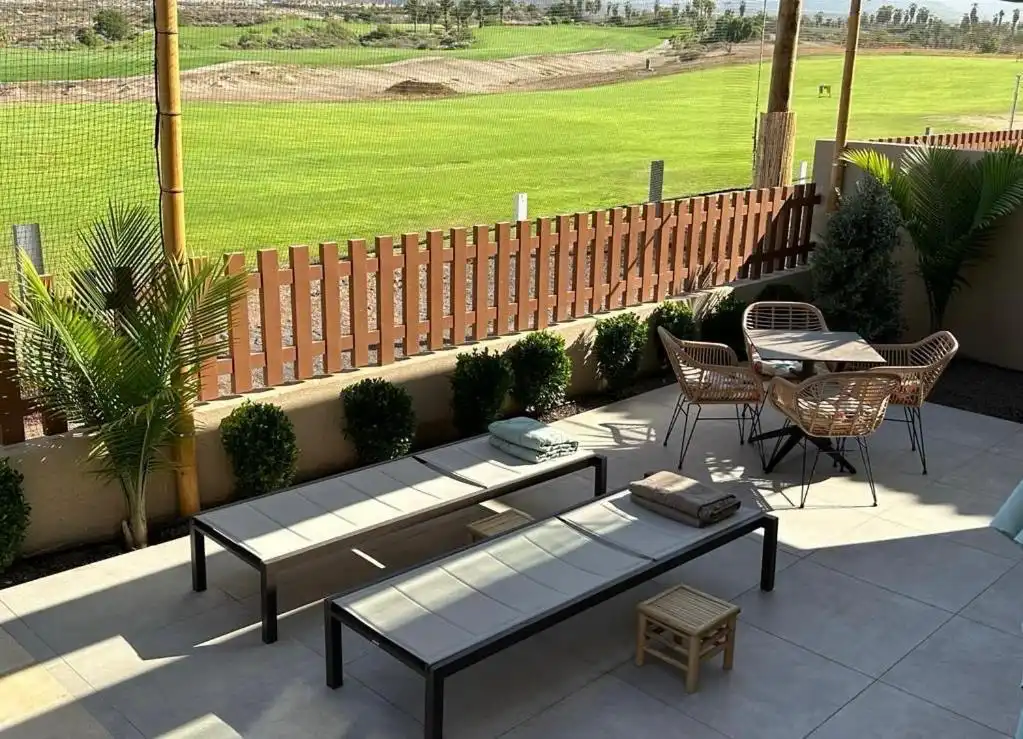 Terrassa de Casa adosada en venda en San Miguel de Abona amb Jardí privat, Terrassa i Piscina