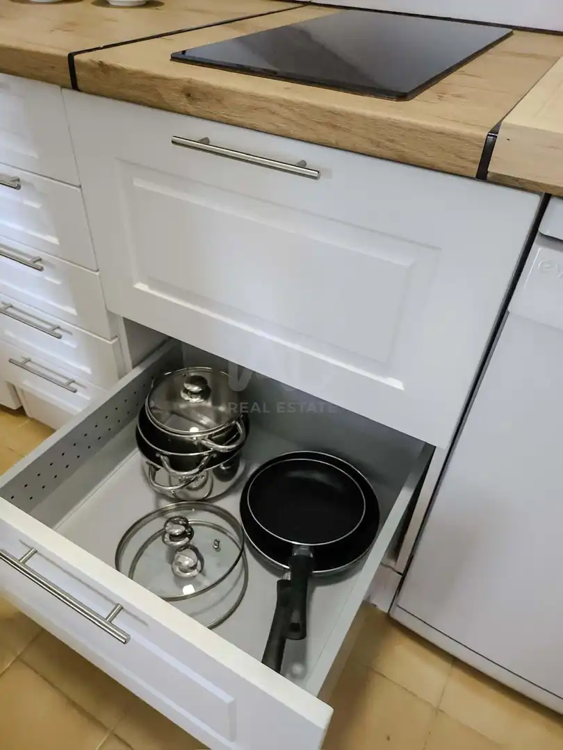 Cocina de Casa adosada en venta en Santa Pola con Aire acondicionado, Calefacción y Terraza