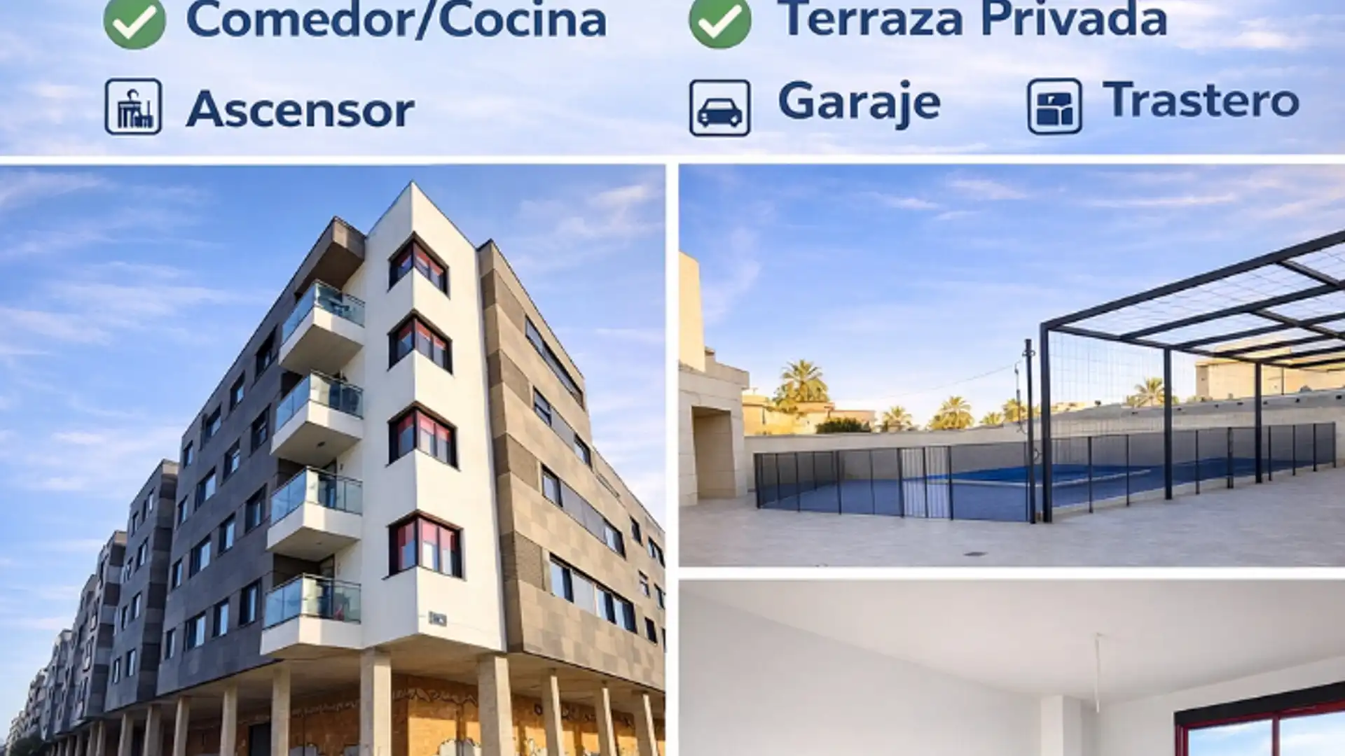 Vista exterior de Piso en venta en Alcantarilla con Terraza, Trastero y Balcón