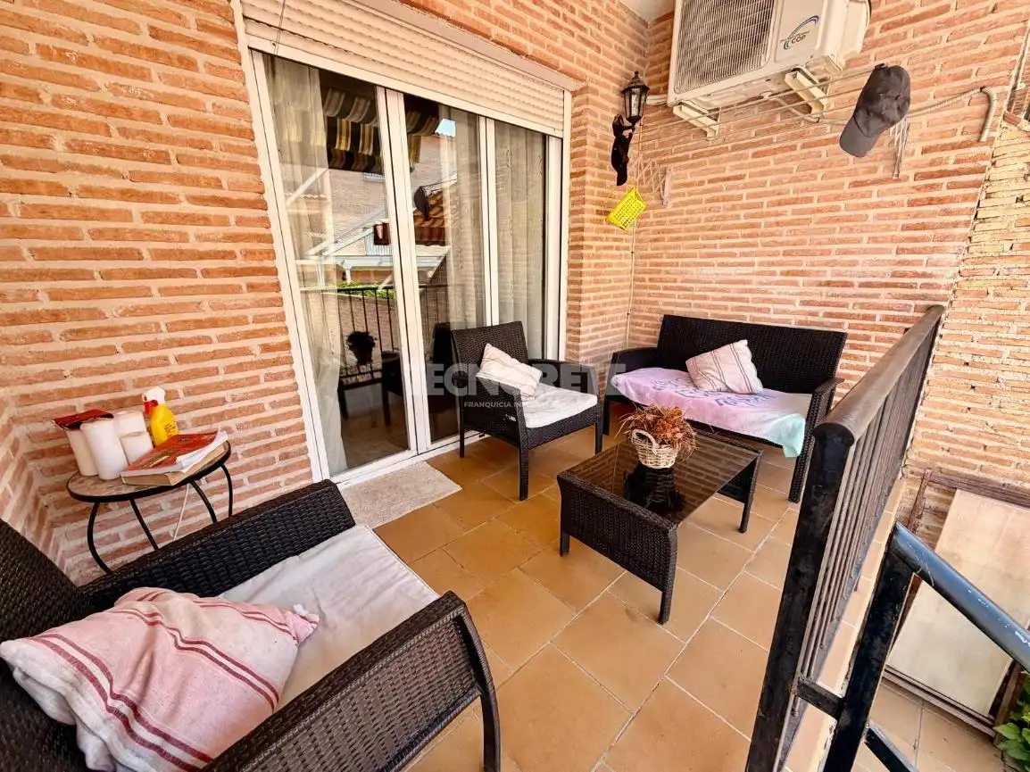 Terraza de Casa adosada en venta en Illescas con Aire acondicionado