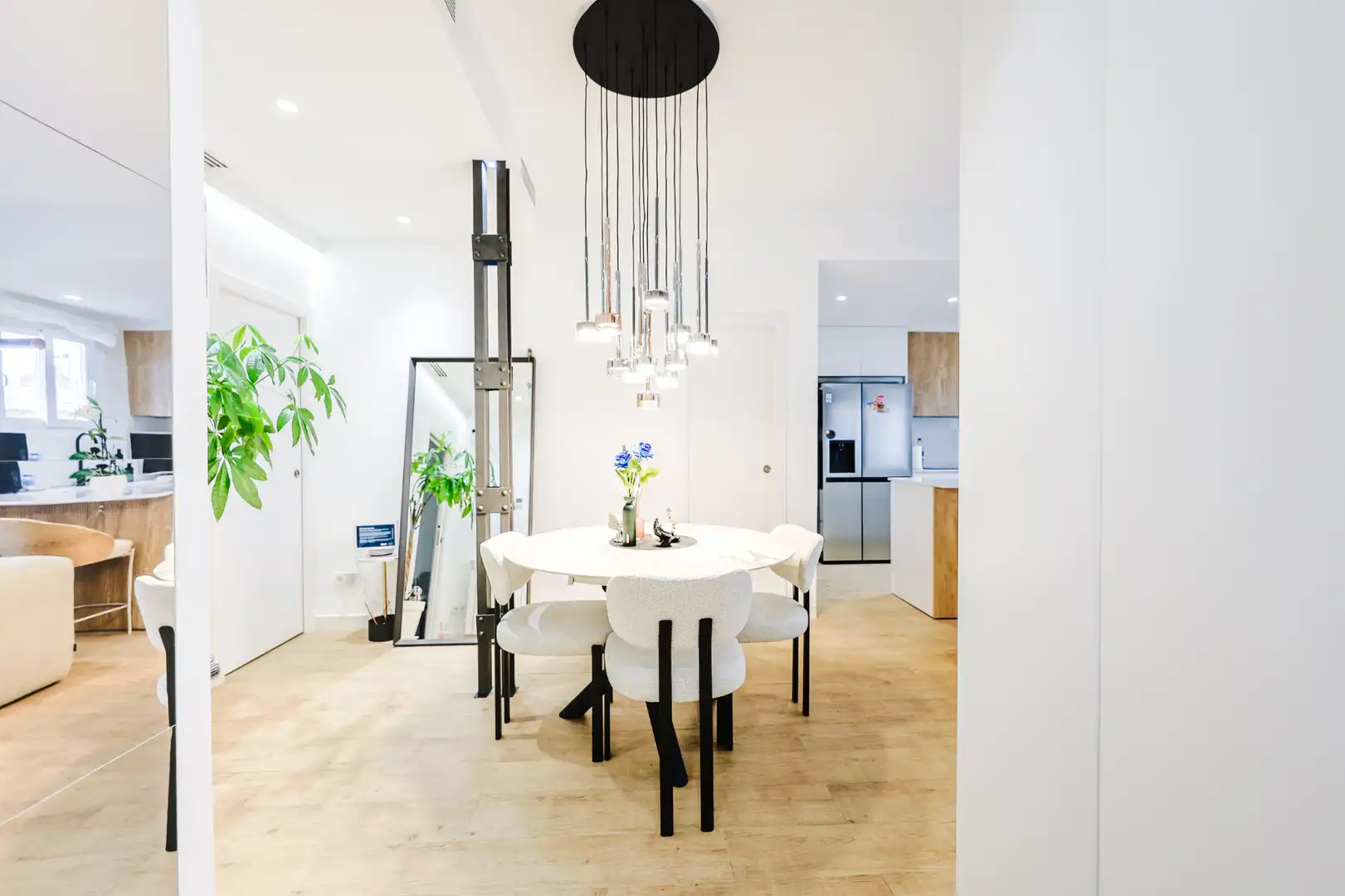 Dining room of Attic for sale in Madrid  with Air Conditioner, Heating and Parquet flooring