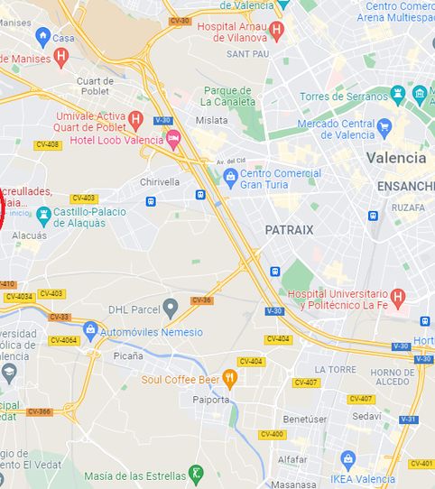 Foto 2 de Terreno industrial en venta en Aldaia, Valencia