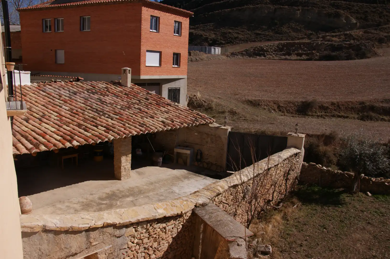 Vista exterior de Casa o chalet en venta en Castellote con Calefacción, Jardín privado y Amueblado