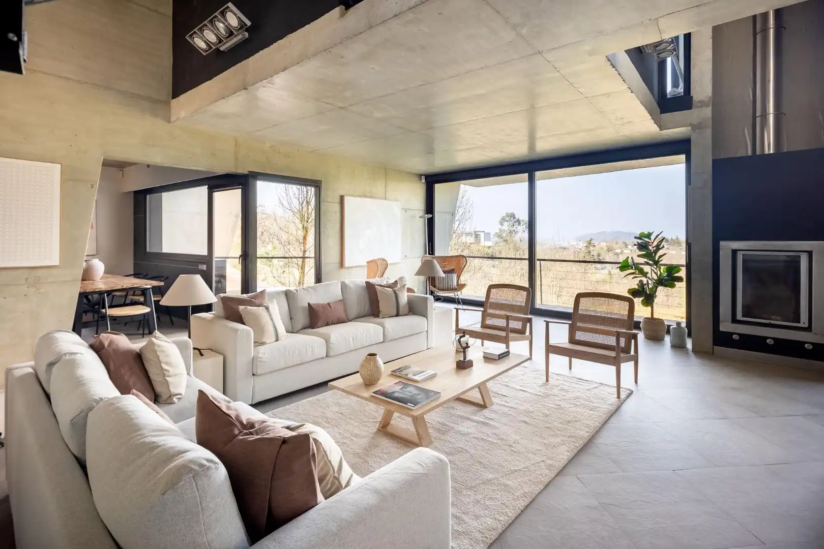 Sala d'estar de Casa o xalet en venda en Donostia - San Sebastián 