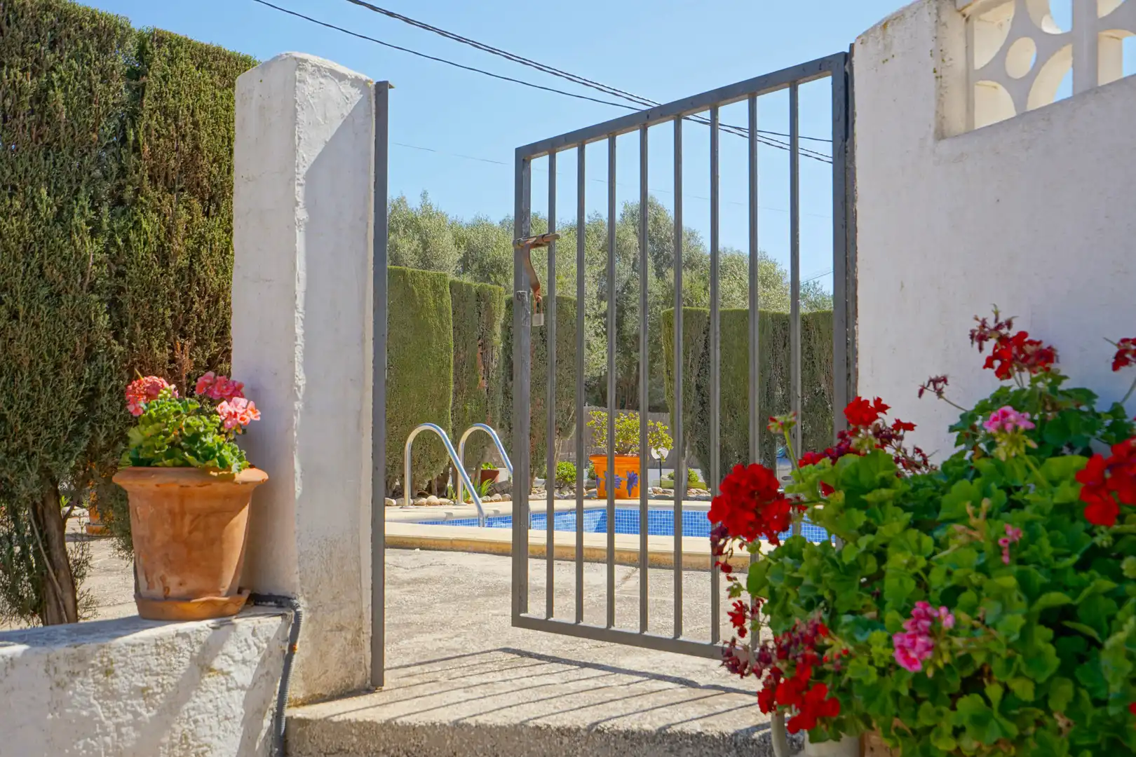 Jardín de Casa o chalet en venta en Jávea / Xàbia con Terraza y Piscina