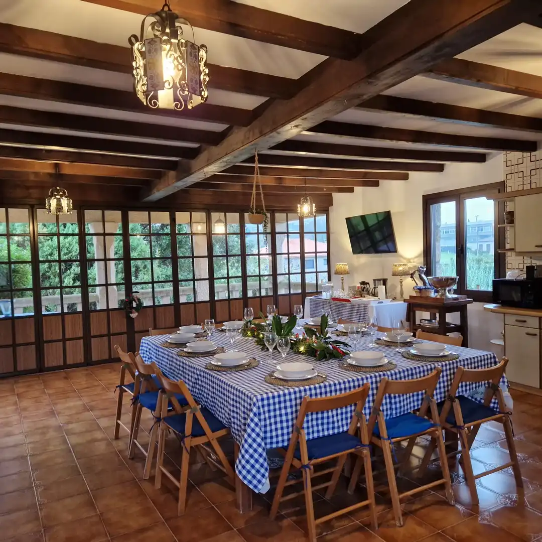 Menjador de Casa o xalet en venda en Gondomar amb Calefacció, Parquet i Terrassa