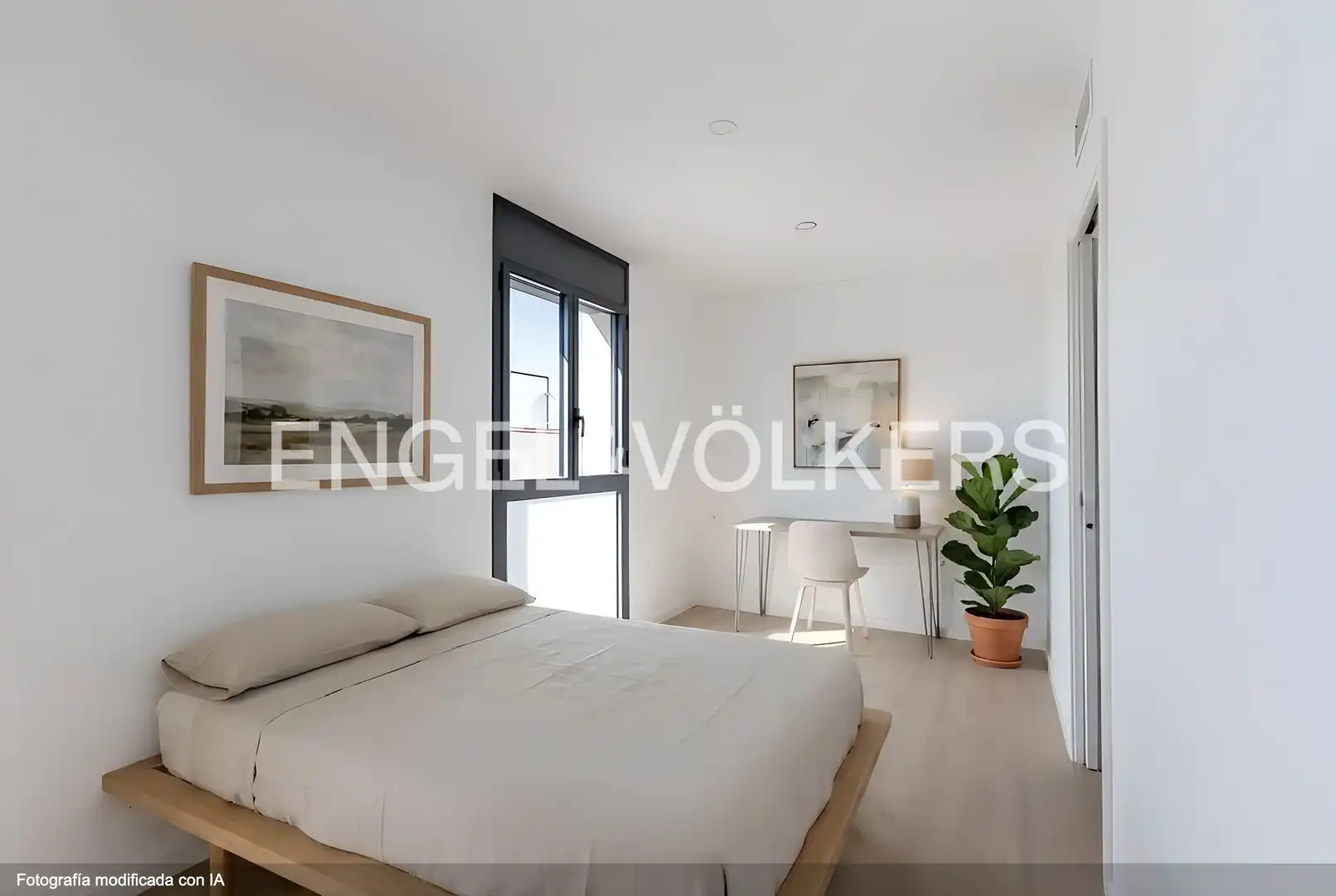 Bedroom of Flat for sale in Castelldefels  with Air Conditioner, Heating and Parquet flooring