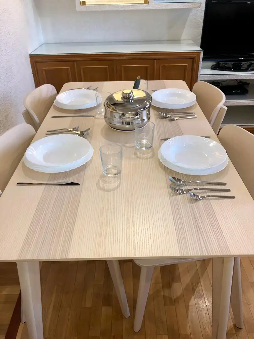 Esszimmer von Wohnung zur Miete in Madrid mit Klimaanlage, Heizung und Möbliert
