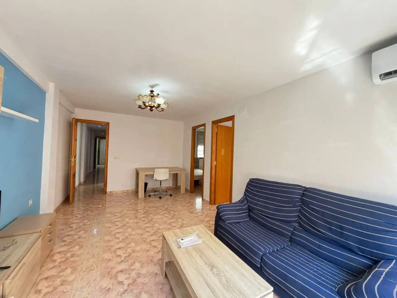 Living room of Flat for sale in Castellón de la Plana / Castelló de la Plana  with Air Conditioner and Balcony