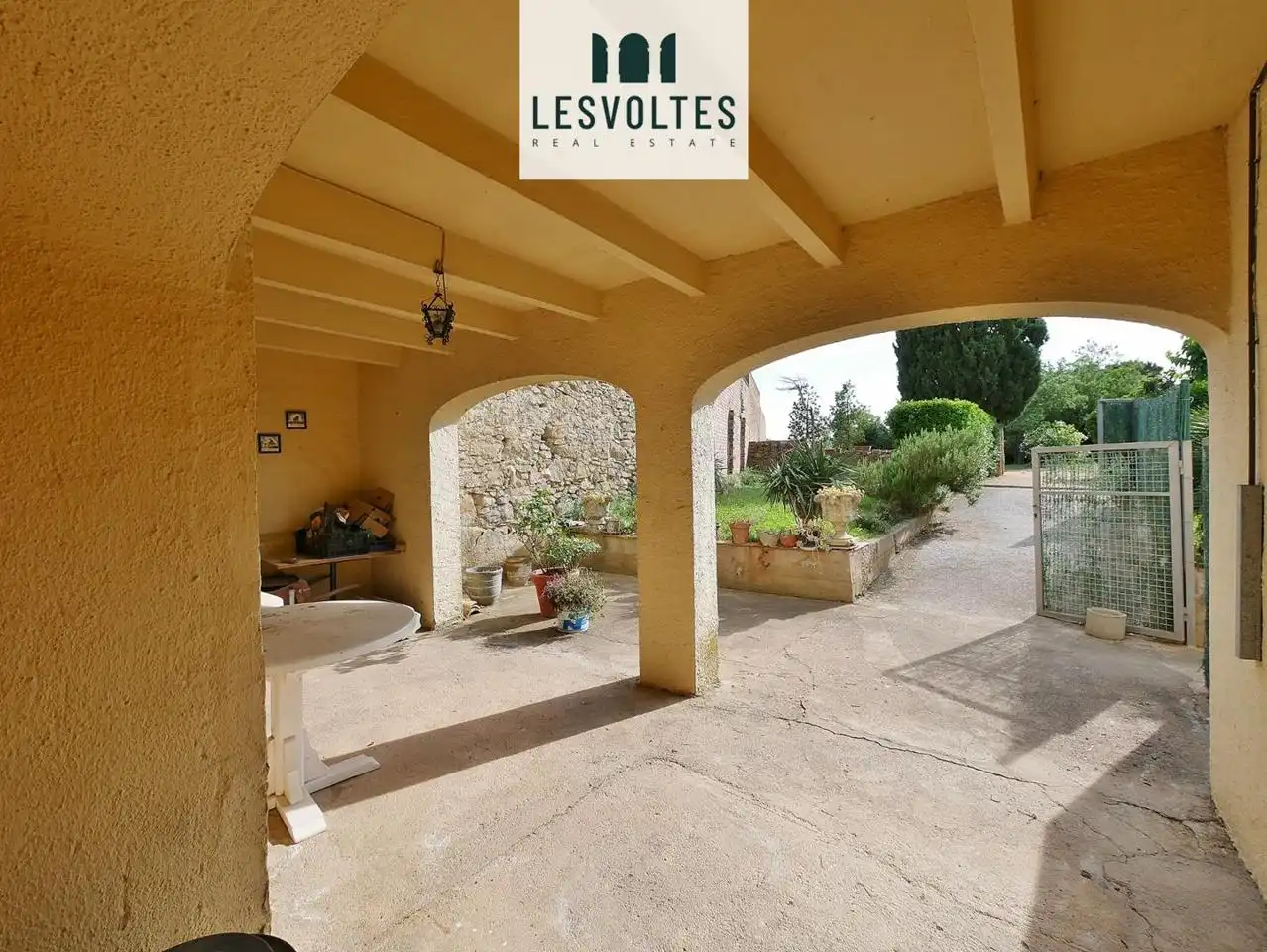 Terraza de Casa o chalet en venta en Verges con Calefacción, Jardín privado y Terraza