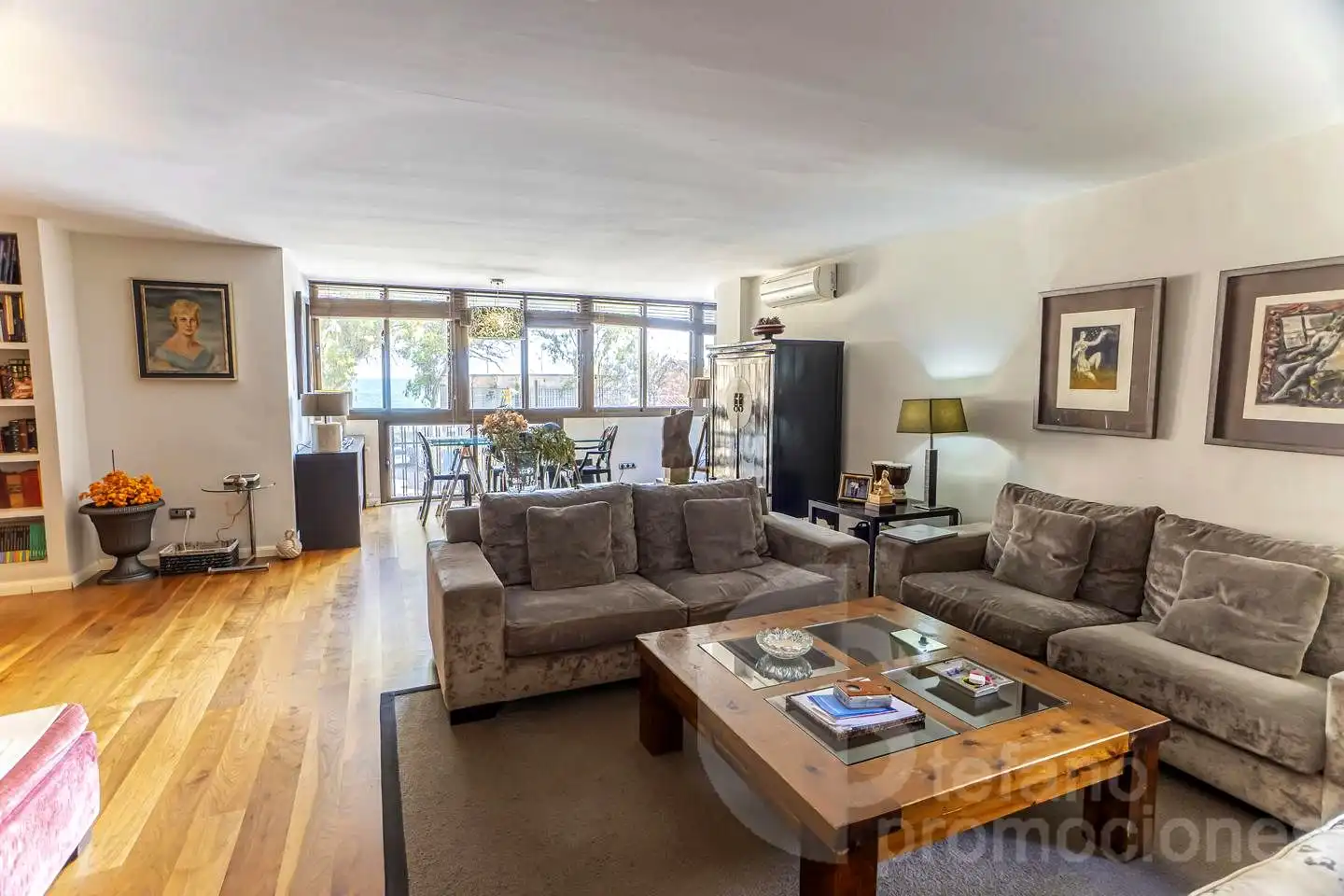 Sala de estar de Piso en venta en Málaga con Aire acondicionado, Calefacción y Parquet