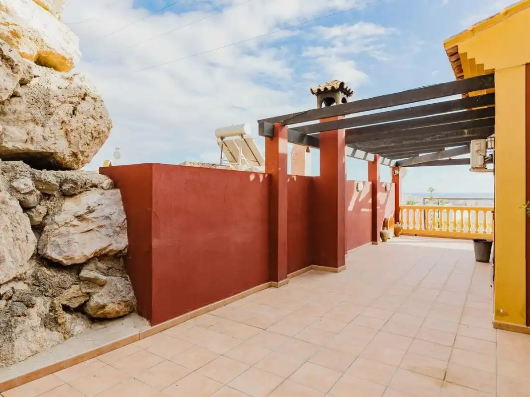 Terrassa de Casa o xalet en venda en Torrox amb Aire condicionat, Calefacció i Jardí privat