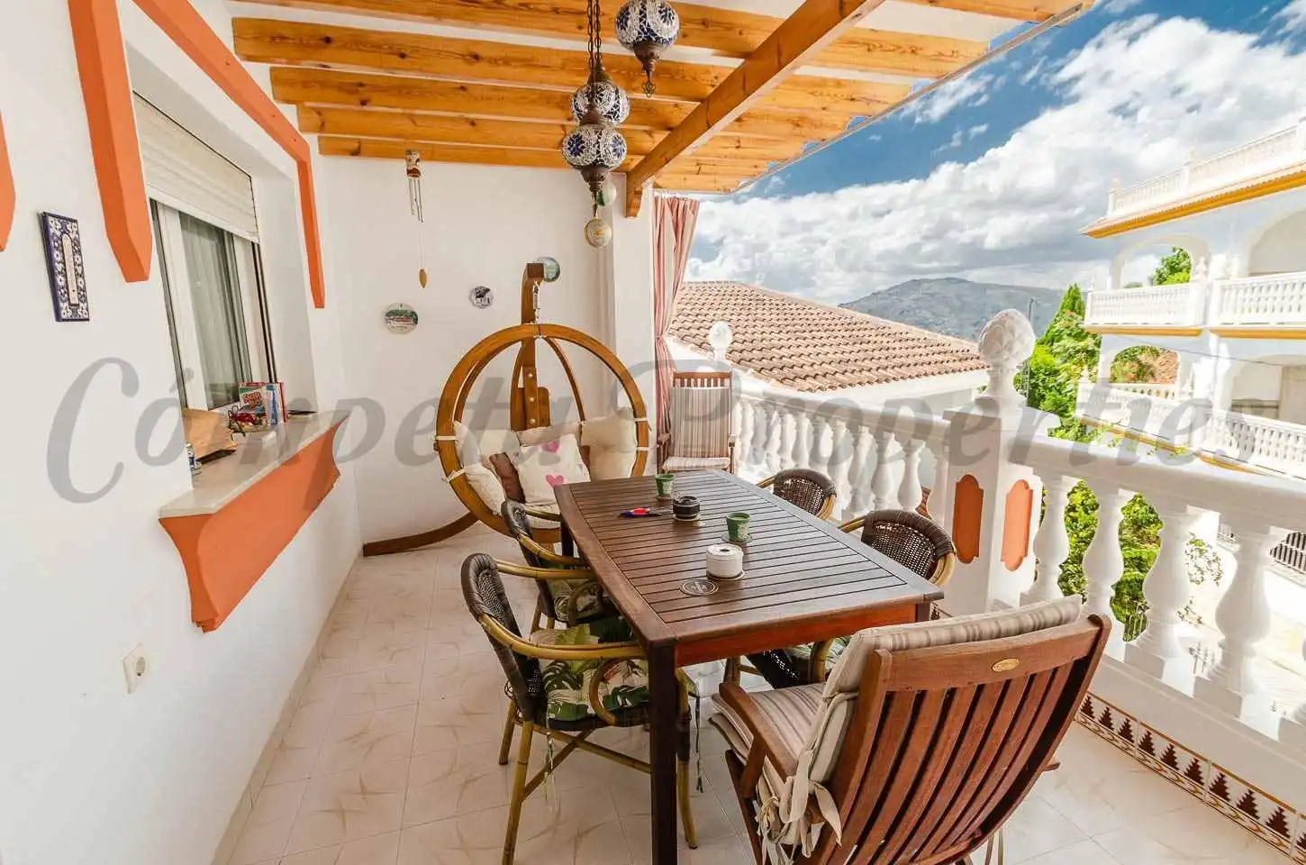 Casa amb piscina en venda a Canillas de Albaida, imagen 13