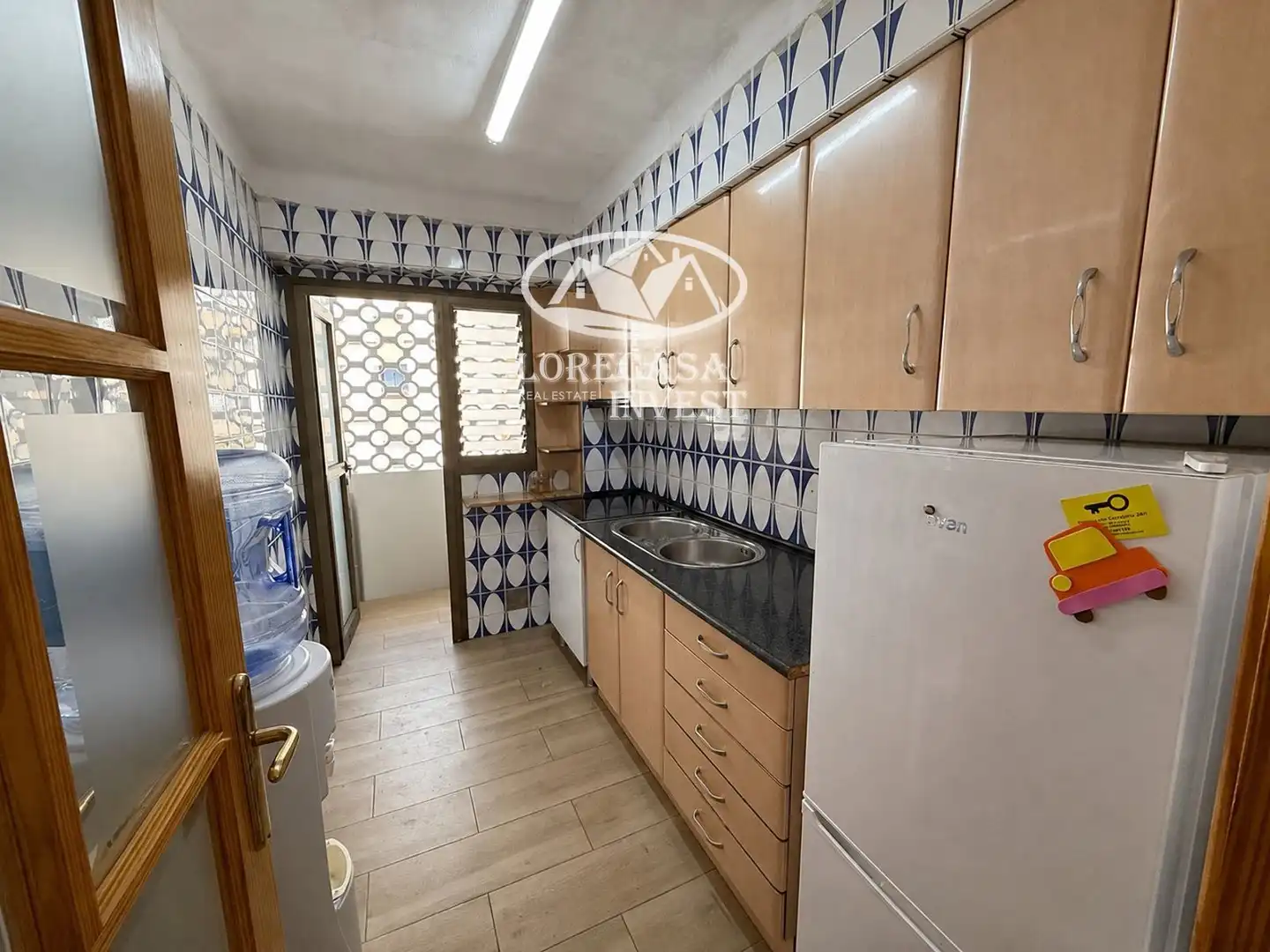 Kitchen of Flat for sale in  Palma de Mallorca  with Air Conditioner, Terrace and Furnished