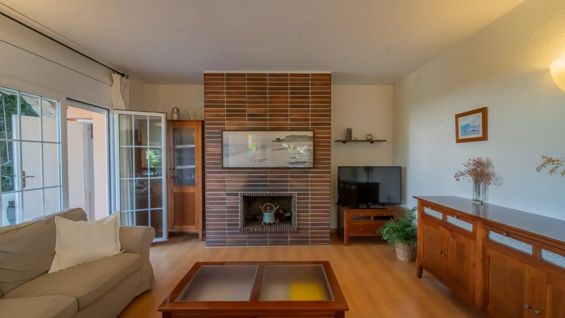 Living room of Houses for sale in Pineda de Mar  with Heating, Private garden and Terrace