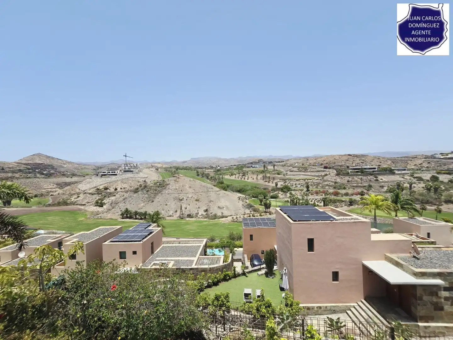 Außenansicht von Haus oder Chalet zum Verkauf in San Bartolomé de Tirajana mit Klimaanlage, Privatgarten und Terrasse